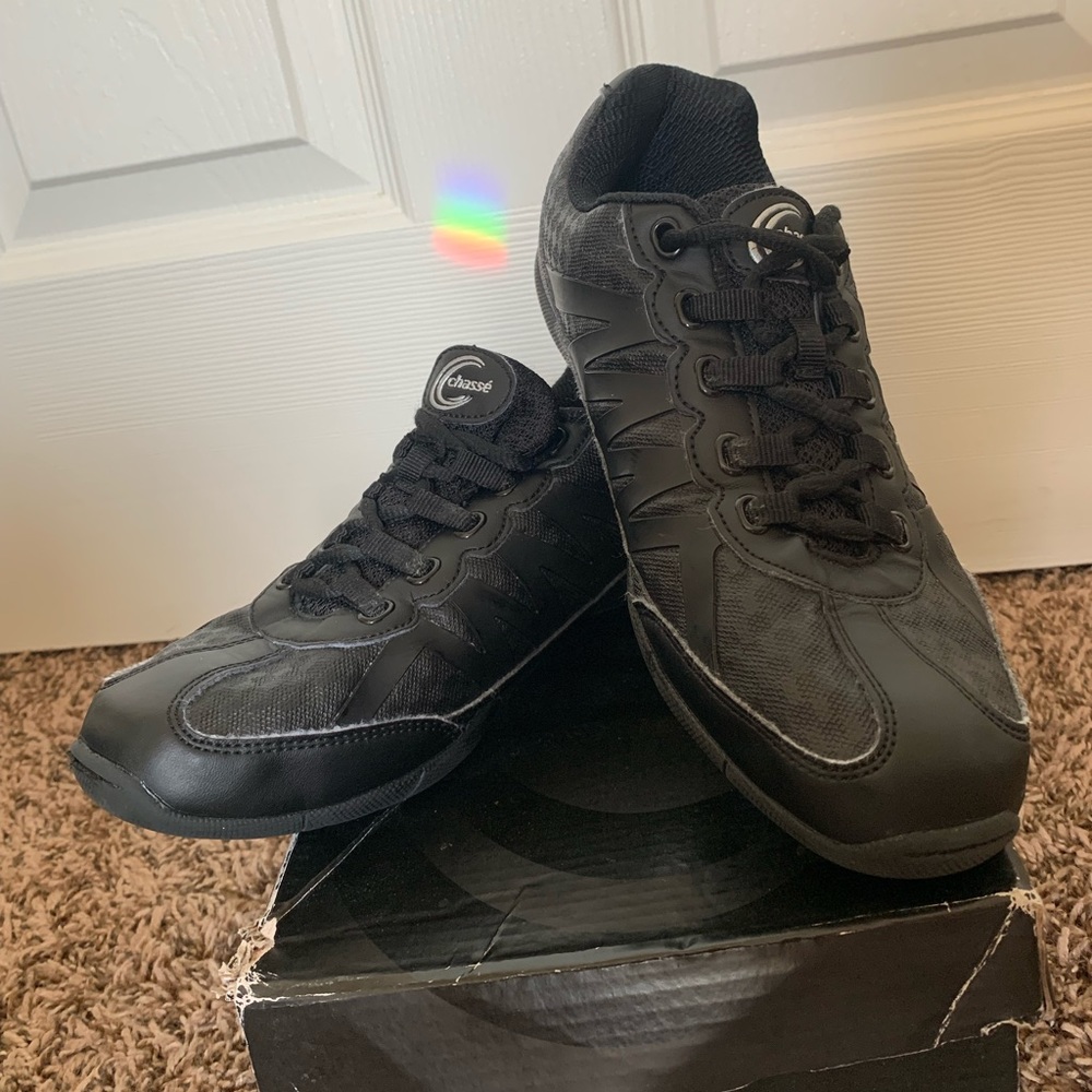 Chasse ,Apex ,black ,cheer shoes size women’s 8